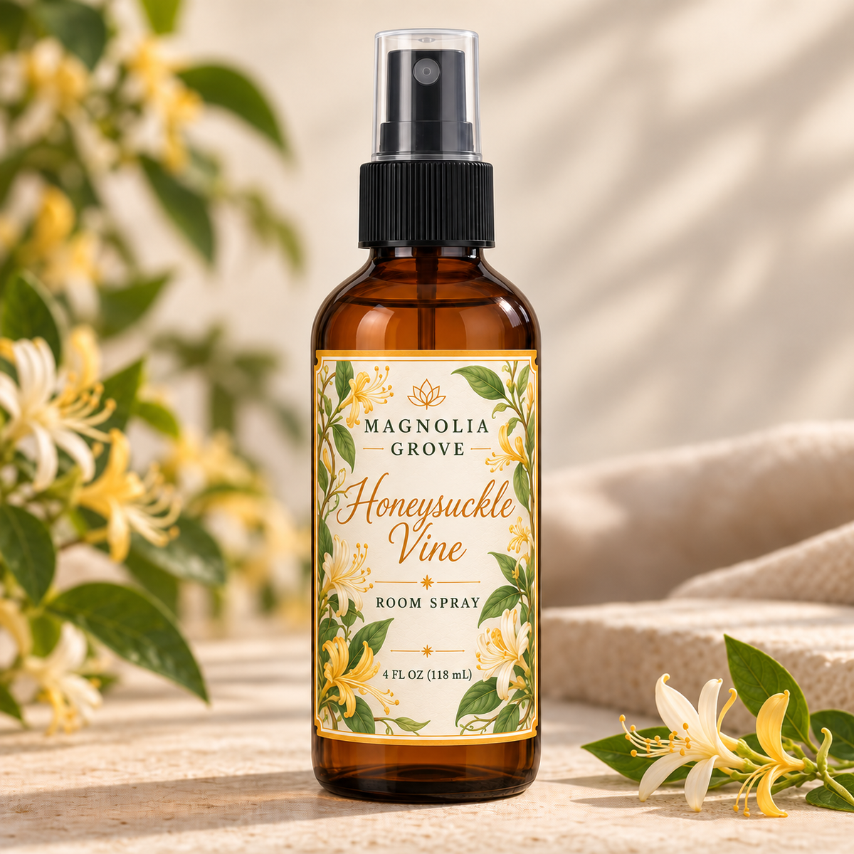 Honeysuckle Cottage Gift Pack — included room spray: Honeysuckle Vine