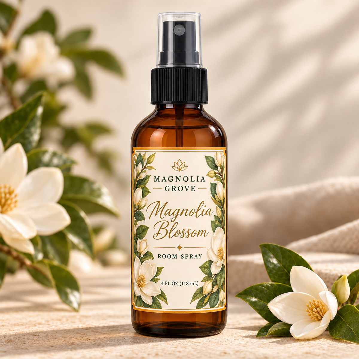 Magnolia Morning Gift Pack — included room spray: Magnolia Blossom