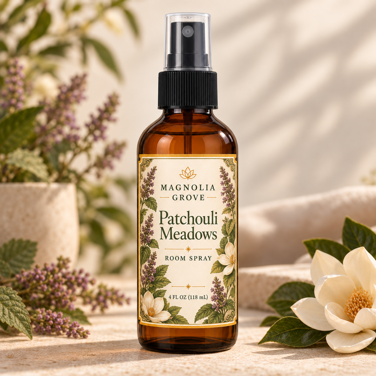 Patchouli Meadow Gift Pack — included room spray: Patchouli Meadows