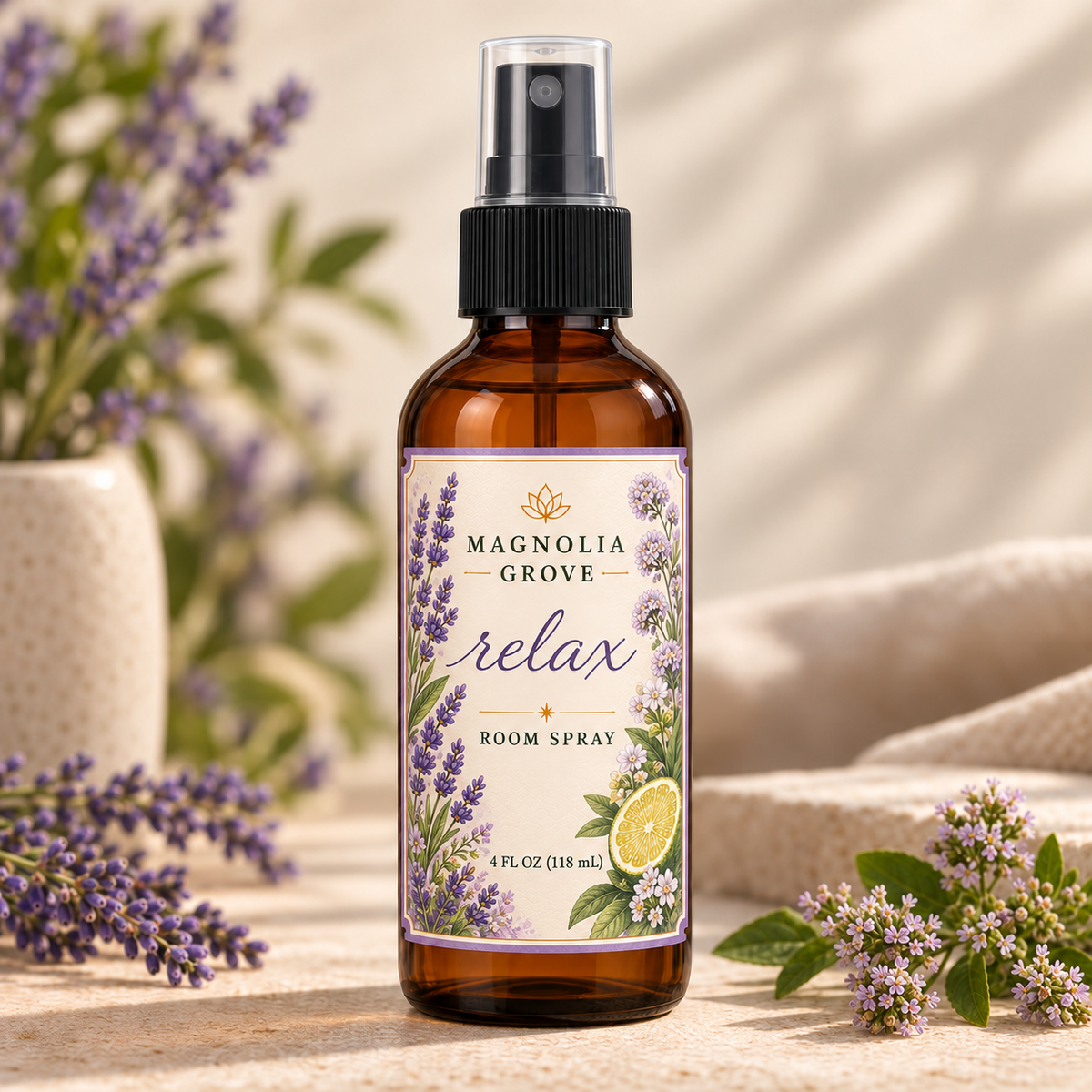 Lavender Daydream Gift Pack — included room spray: Relax