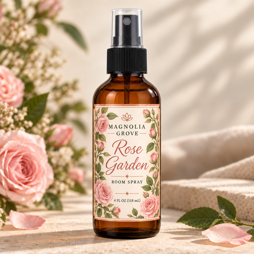 Rose Garden Romance Gift Pack — included room spray: Rose Garden