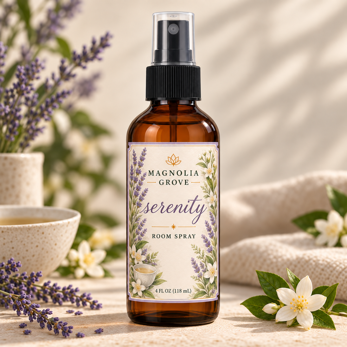 Quiet Garden Gift Pack — included room spray: Serenity