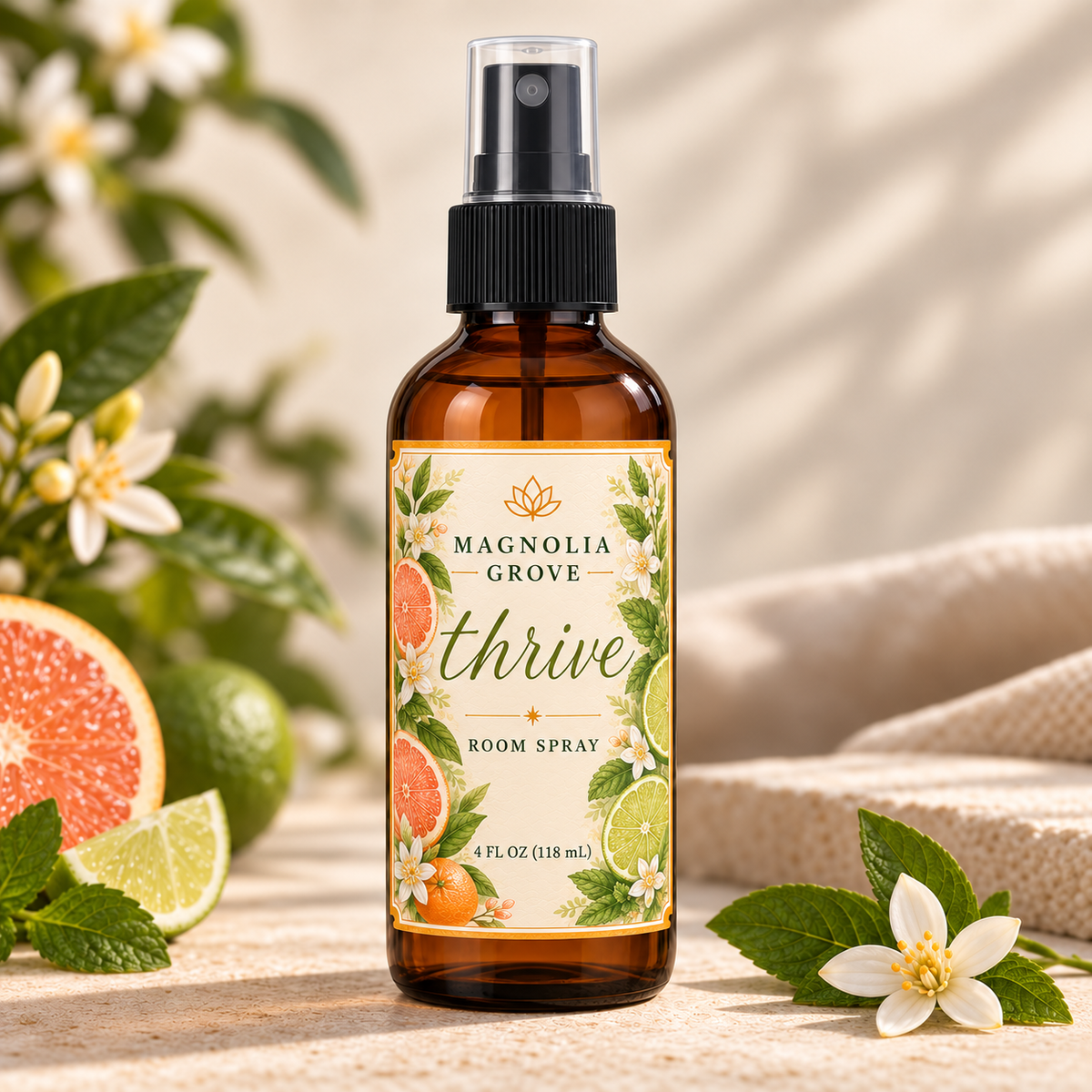 Mint Meadow Gift Pack — included room spray: Thrive