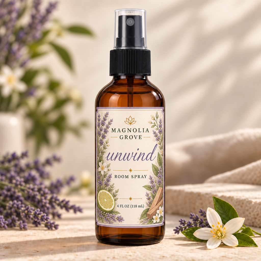 Lavender Wind Down Gift Pack — included room spray: Unwind