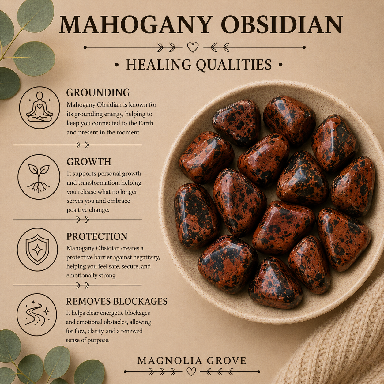 Mohogany Obsidian