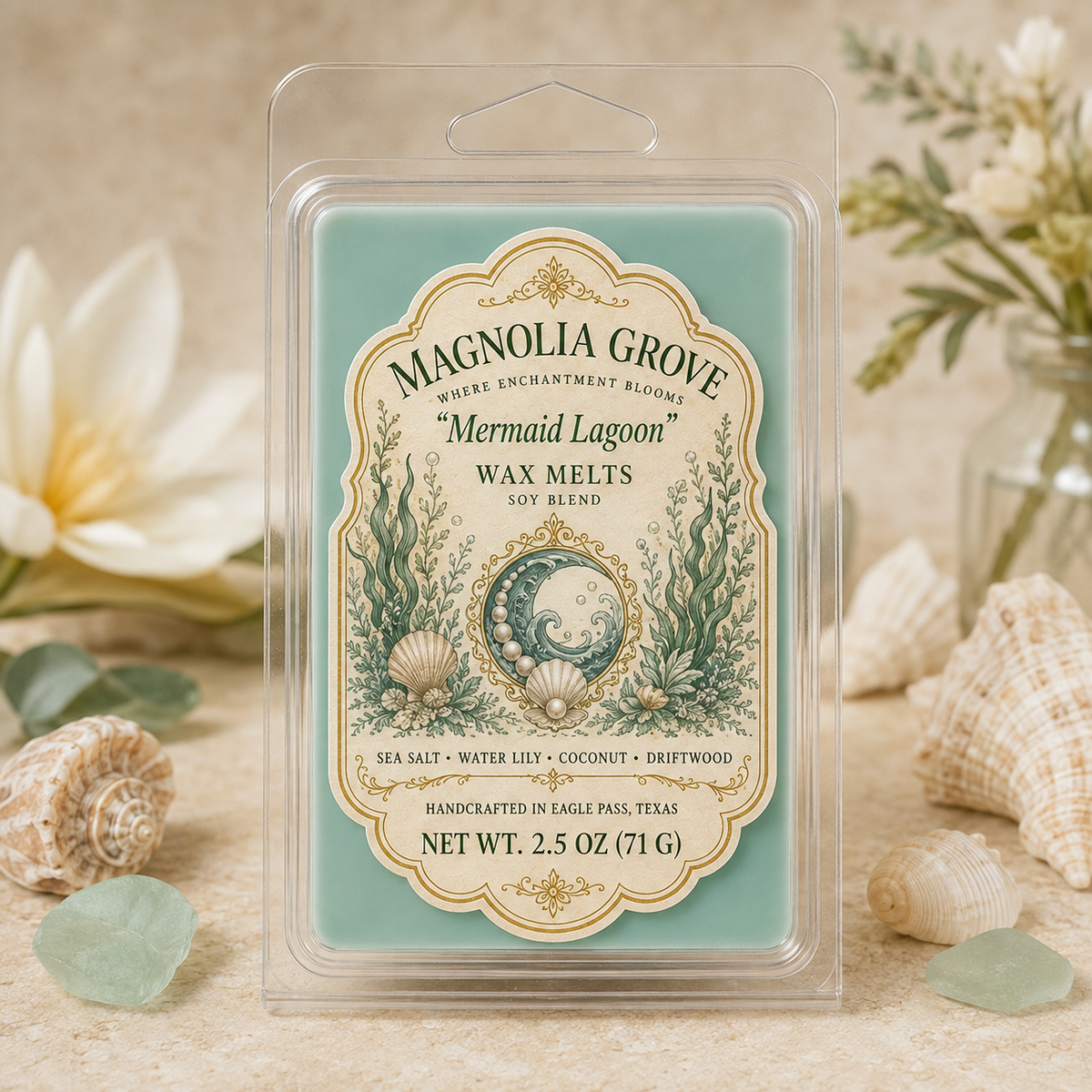 Magnolia Grove Mermaid Lagoon Wax Melts