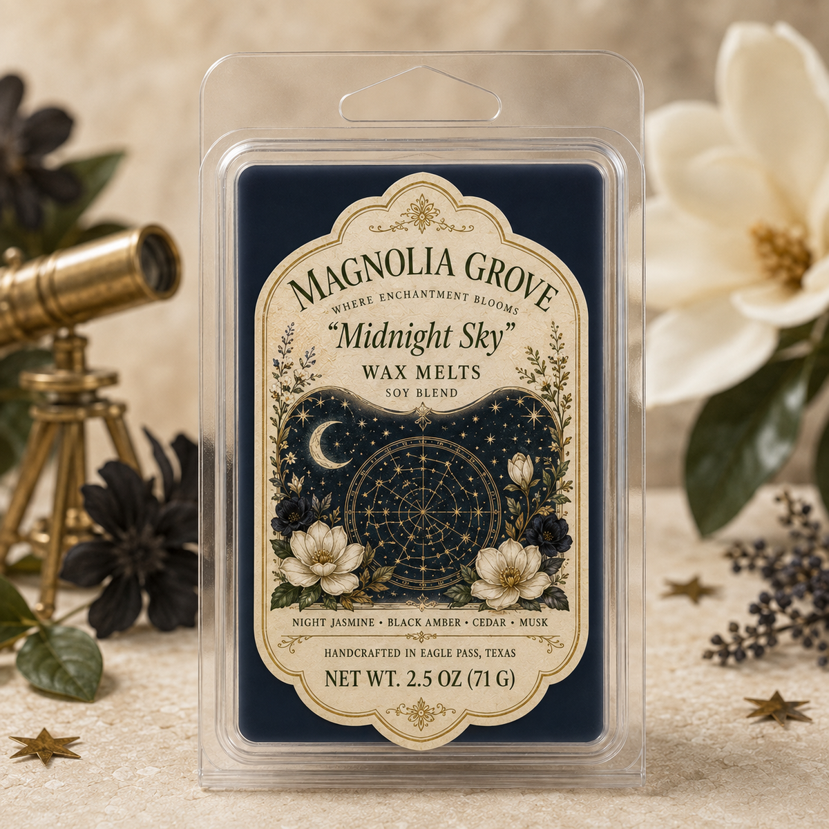 Magnolia Grove Midnight Sky Wax Melts