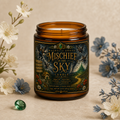 Mischief in the Sky 9 oz soy-blend candle from Magnolia Grove Gifts