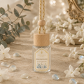 Moonstone Car Air Freshener — 8 mL glass bottle with wood cap