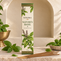 Goloka Nature's Basil Incense Sticks – 15 Gram Pack