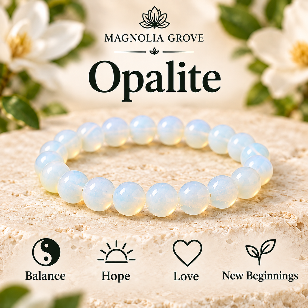 Opalite 8mm stretch bracelet hero