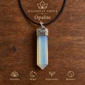 Opalite pencil pendant — main branded image