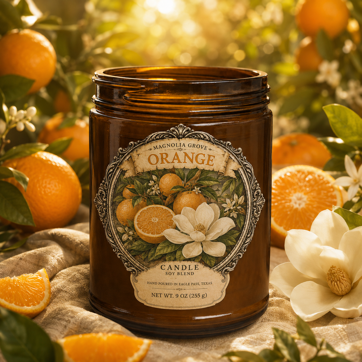 Orange Candle