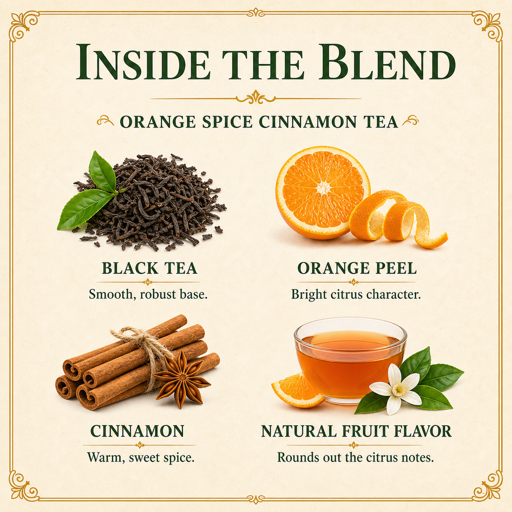 Orange Spice Cinnamon Tea