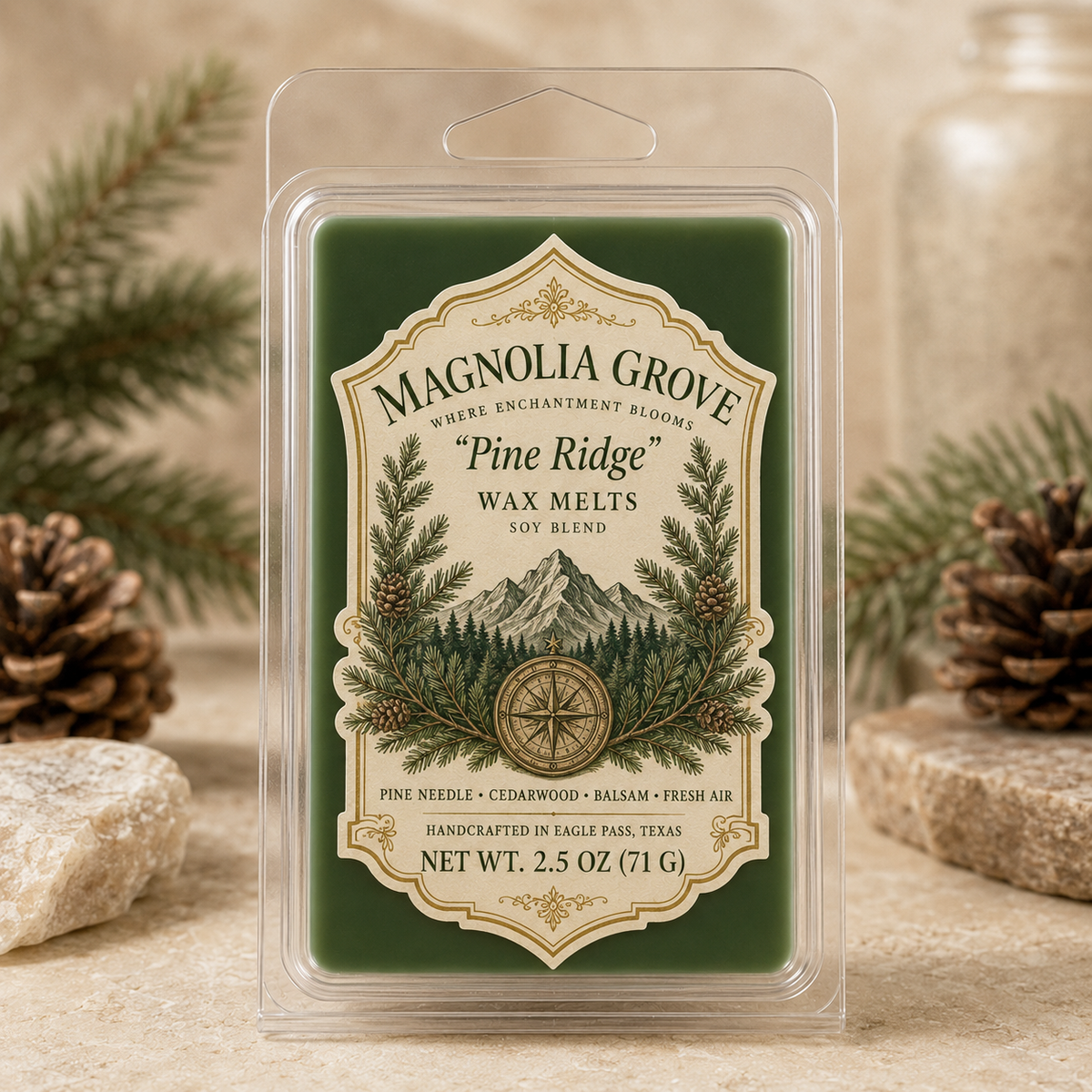 Magnolia Grove Pine Ridge Wax Melts