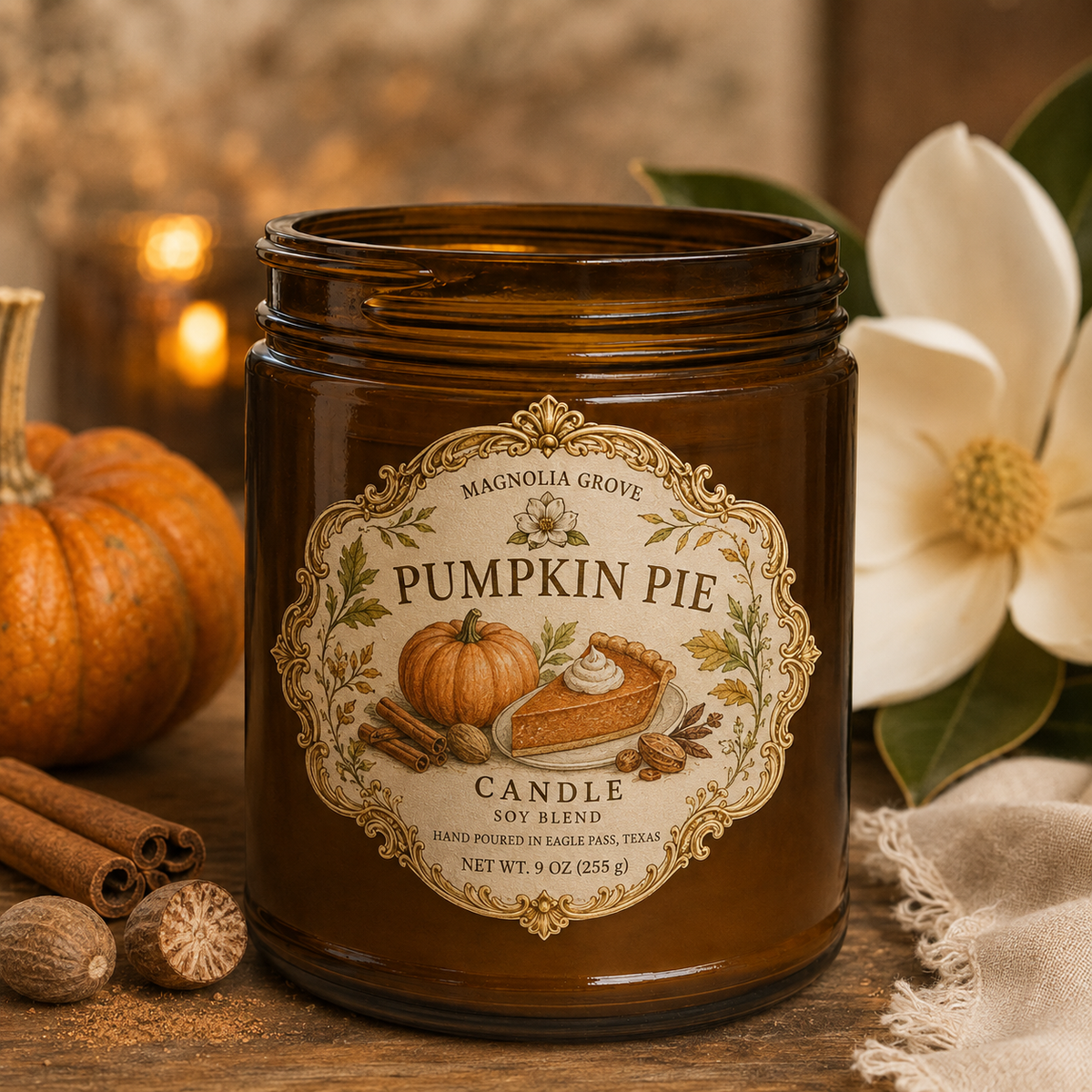 Pumpkin Pie Candle