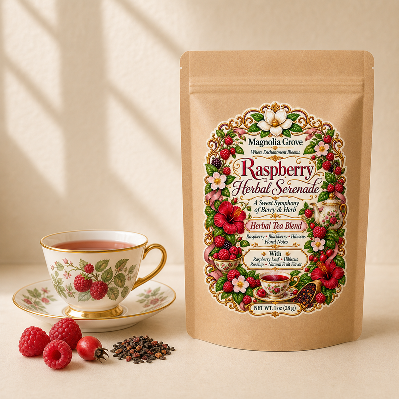Raspberry Herbal Serenade