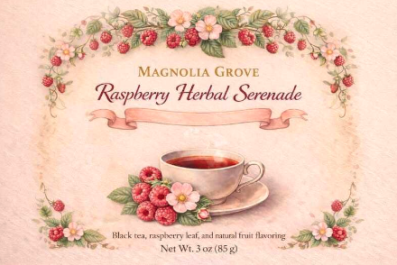 Raspberry Herbal Serenade
