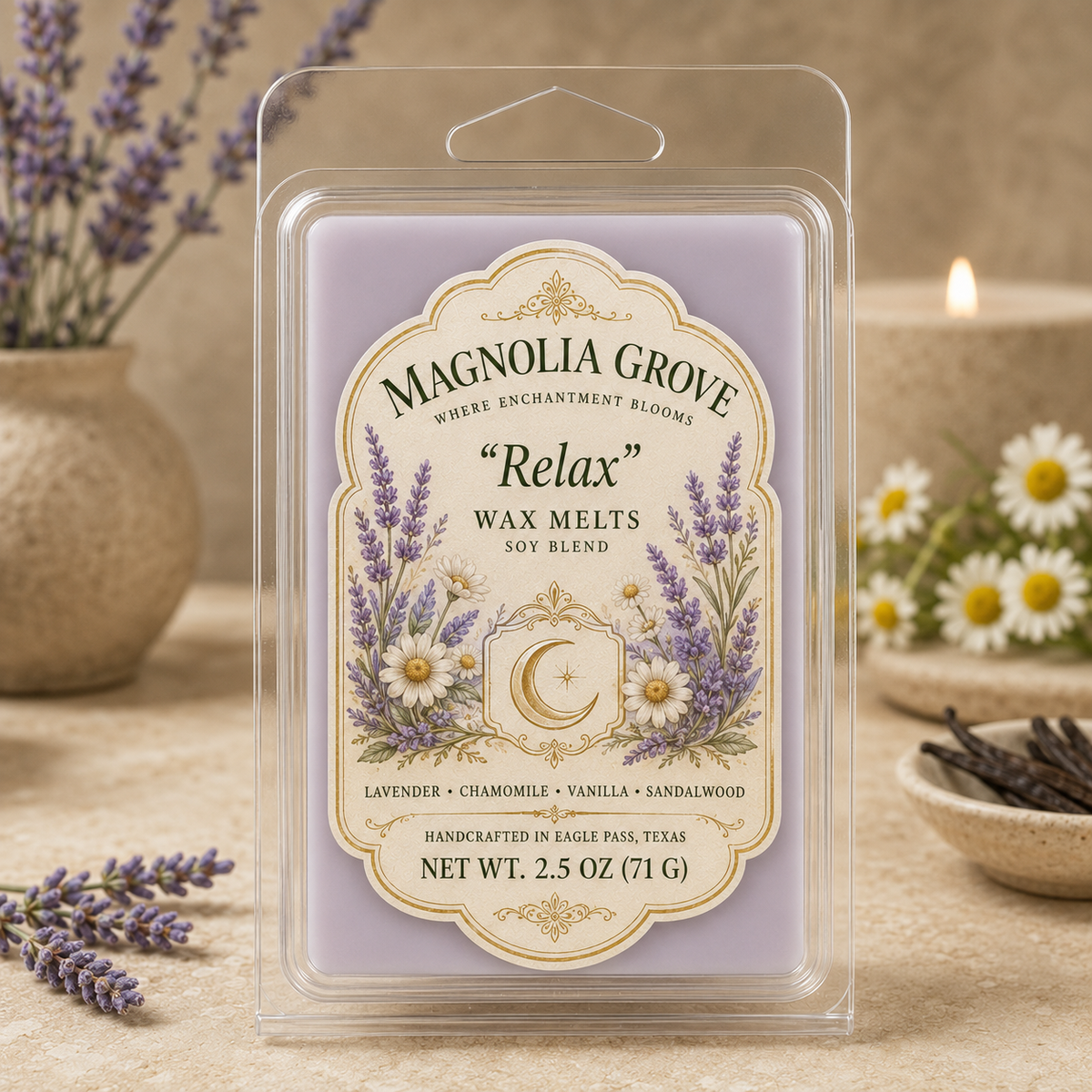 Magnolia Grove Relax Wax Melts