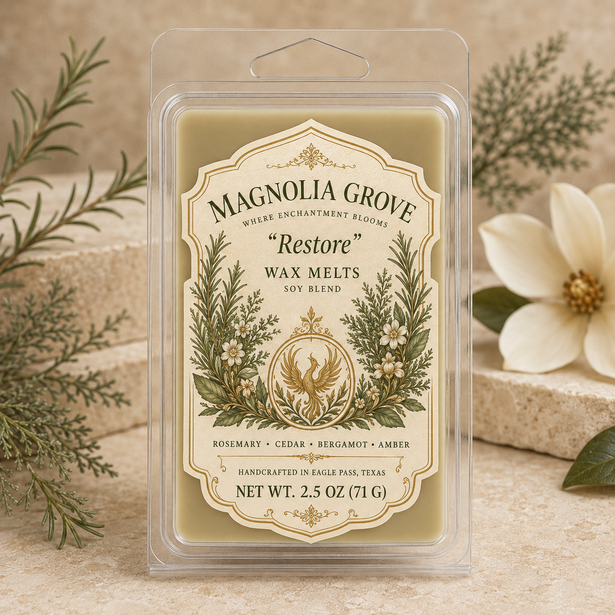 Magnolia Grove Restore Wax Melts