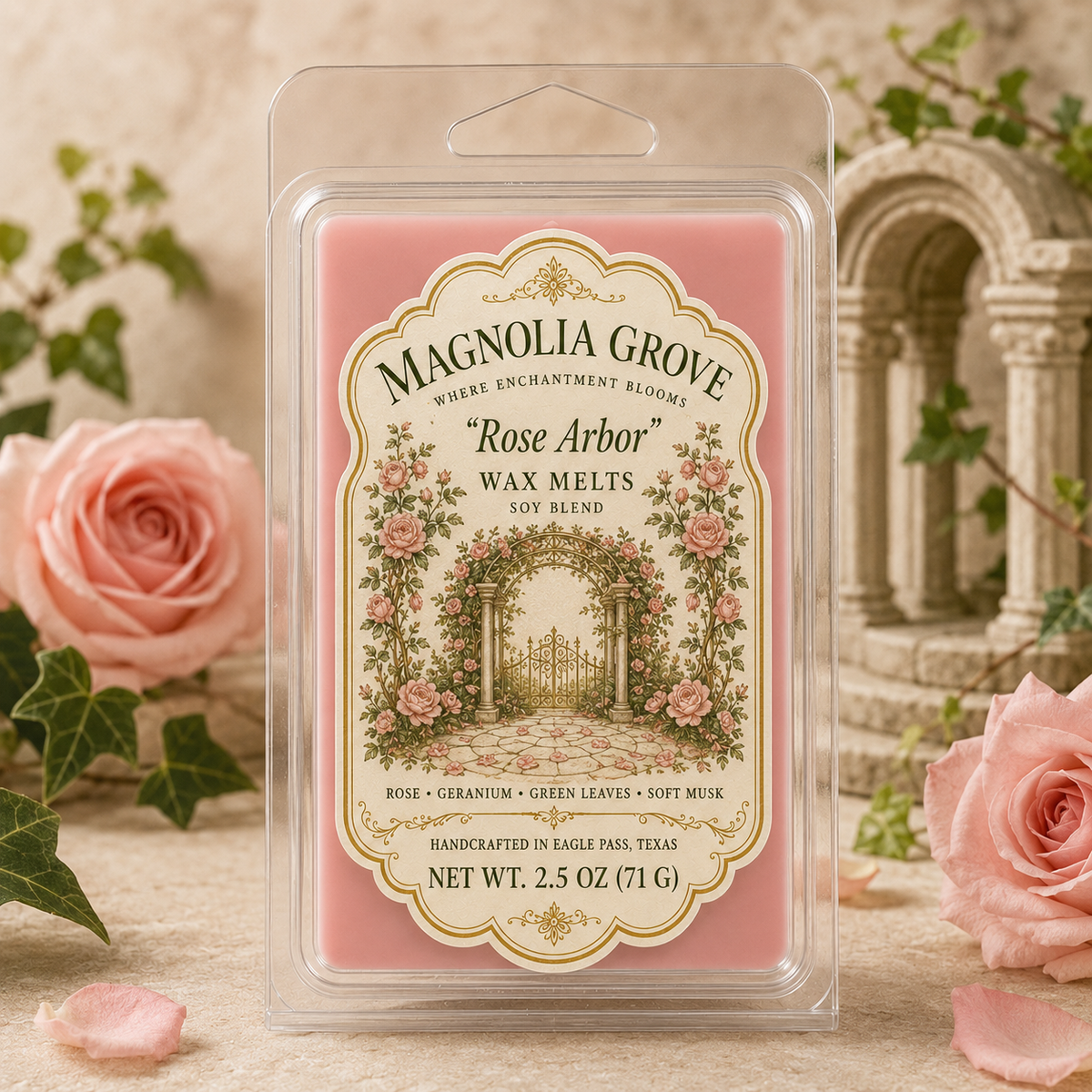 Magnolia Grove Rose Arbor Wax Melts