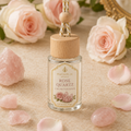 Rose Quartz Car Air Freshener — 8 mL glass bottle with wood cap