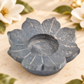 Lotus Soapstone Charcoal, Cone & Tealight Burner – 4 Inch in Magnolia Grove styling