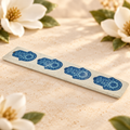 Blue Hamsa Sandstone Incense Stick Holder – 10 Inch in Magnolia Grove styling