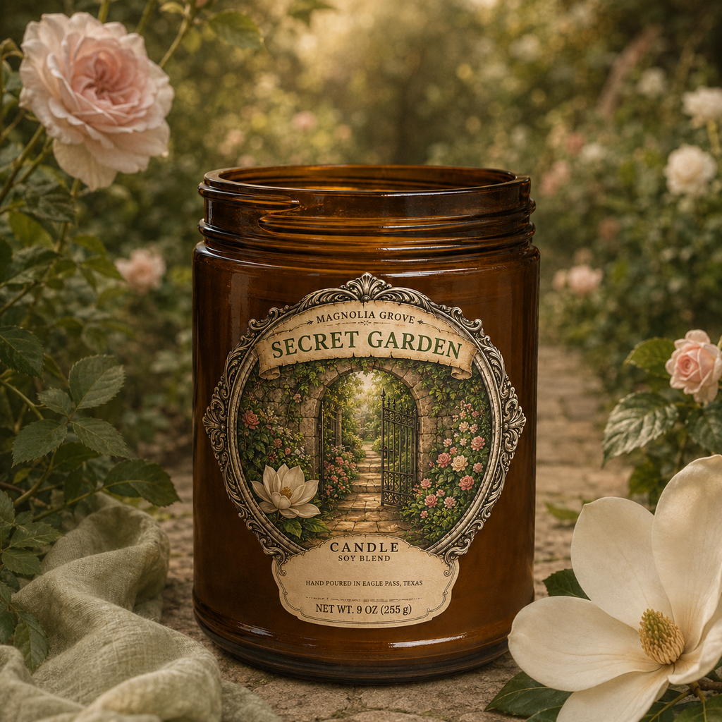 Secret Garden Stroll Gift Pack — included candle: Secret Garden