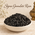 Styrax Granulate Resin natural resin incense in an elegant ceramic bowl