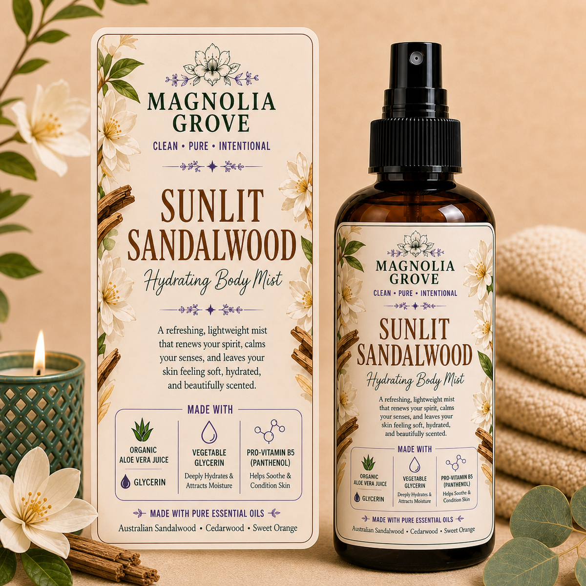 Sunlit Sandalwood
