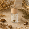Tiger's Eye Car Air Freshener — 8 mL glass bottle with wood cap