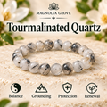Tourmalinated Quartz 8mm stretch bracelet hero