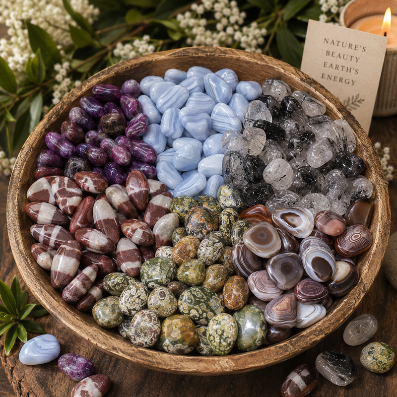 Tumbled Stones & Palm Stones
