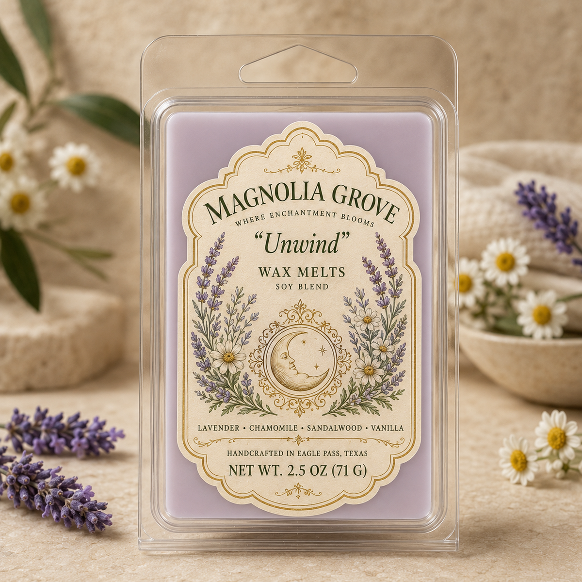 Magnolia Grove Unwind Wax Melts