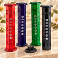 Seven Chakra Wooden Incense Towers – Set of 4, 12 Inch