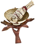 Cobra Tripod Stand with Brass Bowl – 6 Inch