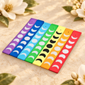 Chakra Moon Phase Wooden Incense Stick Holders – Set of 7, 10 Inch