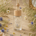 Wildflower Meadow Car Air Freshener — 8 mL glass bottle with wood cap