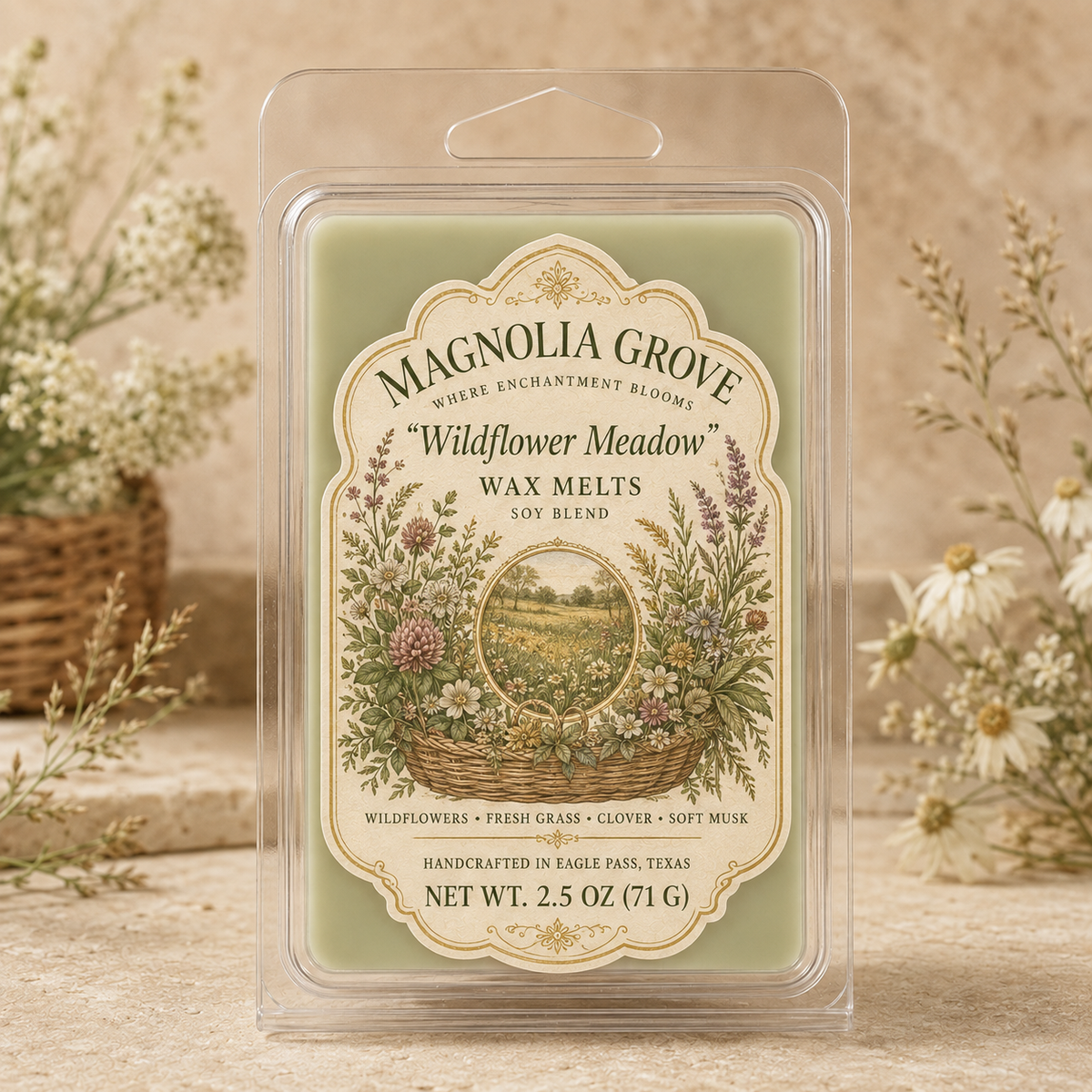 Magnolia Grove Wildflower Meadow Wax Melts