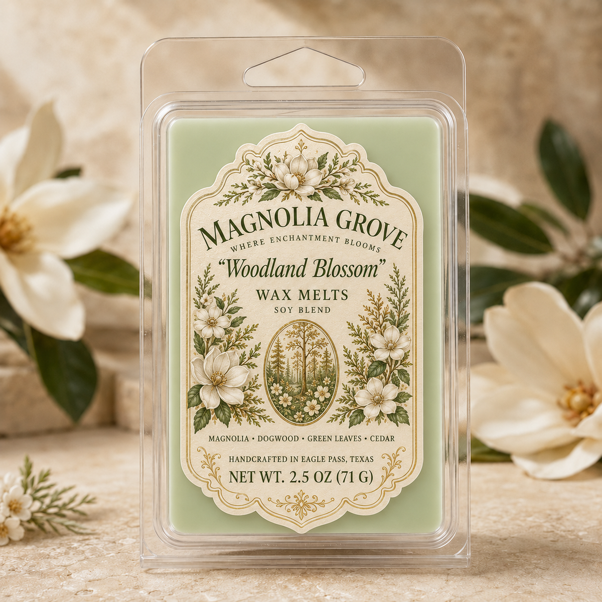 Magnolia Grove Woodland Blossom Wax Melts