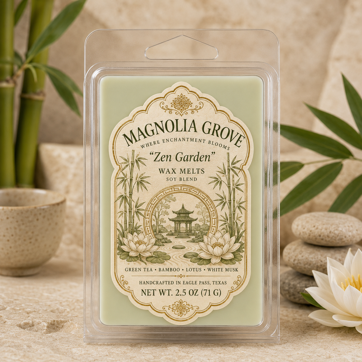 Magnolia Grove Zen Garden Wax Melts
